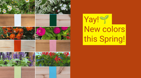 Yay! New Colors This Spring!
