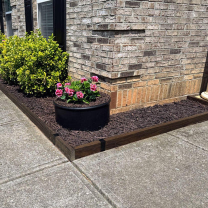 L-Shaped Bed Border Project, 6 Staples