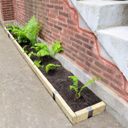 2-Sided Bed Border Project, Small, 3 Staples